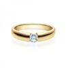 Verlobungsring in 585/- Gelbgold mit 0.20 ct tw-si (MM-1505-1)