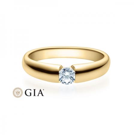 Verlobungsring in 585/- Gelbgold mit 0.30 ct tw-si (MM-1505-1)